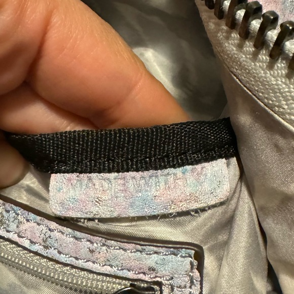 AIMEE KESTENBERG Tamitha Mini Bubble Novelty Opal Distressed Backpack - Picture 7 of 11